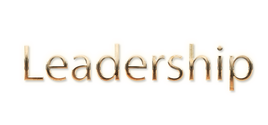 WORD LEADERSHIP gold text typography PNG images free